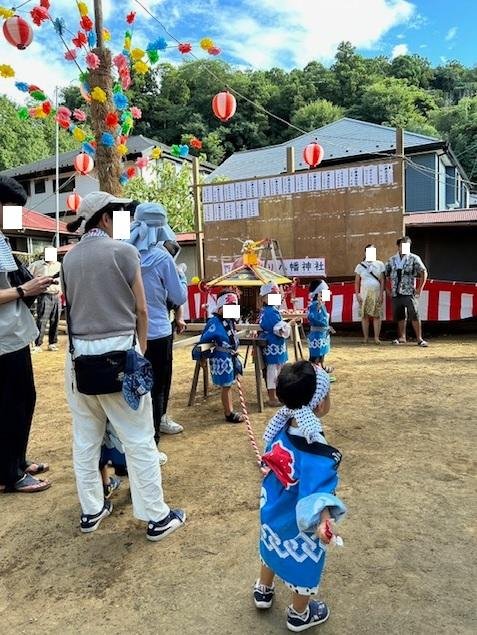 鍛冶ヶ谷八幡神社お祭り4